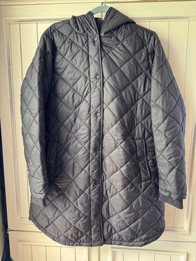 Weatherproof Quilted Hooded Puffer Coat